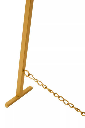 Avento Gold Finish Floor Mirror