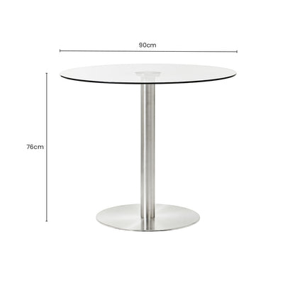 Metropolitan Round Dining Table