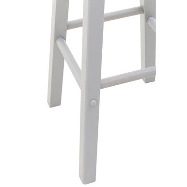 Chester Natural and Grey Wood Bar or Kitchen Stool