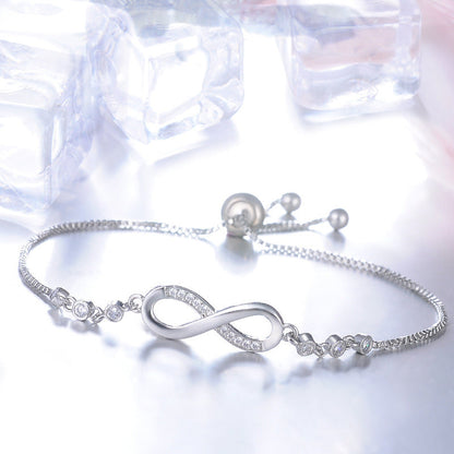 Adjustable  Eight Female Bracelet