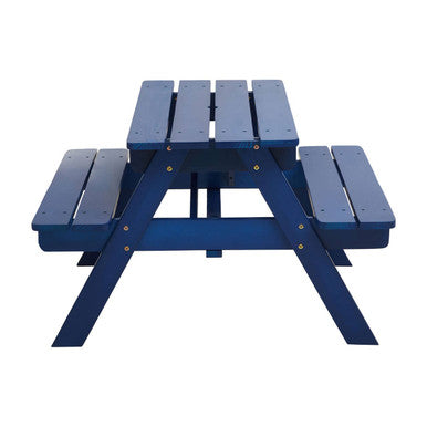 Brighton Blue Kids Picnic Bench