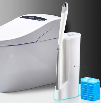 Premium Disposable Toilet Brush Set | Hygienic Deep-Clean System with Replaceable Heads