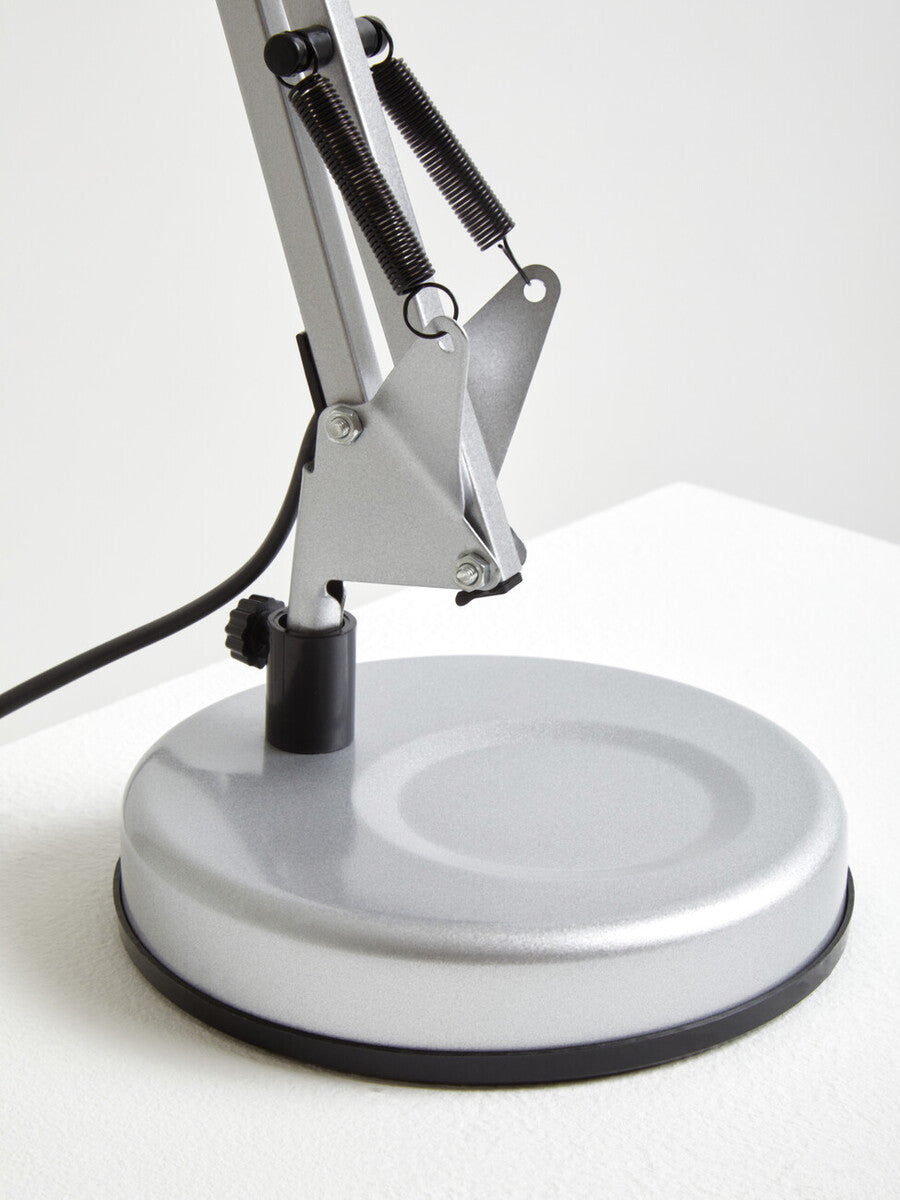 Payton Studio Silver Grey Desk Lamp