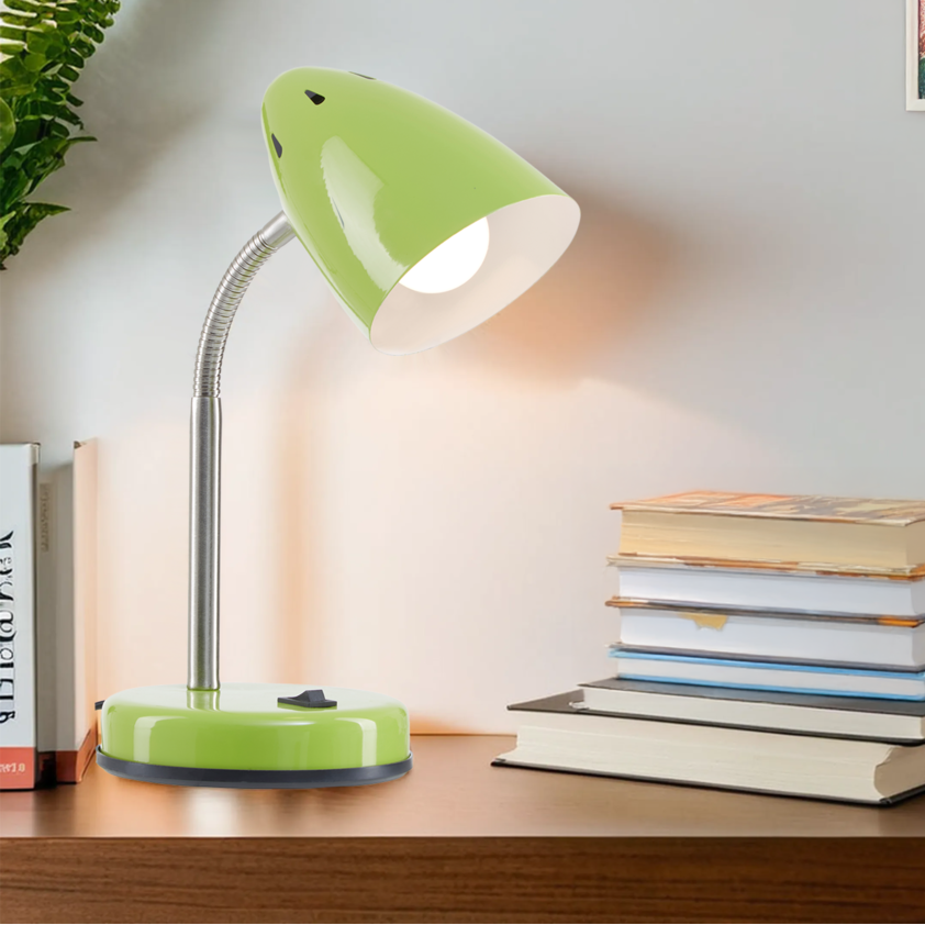 Flexi Green Gloss Desk Lamp
