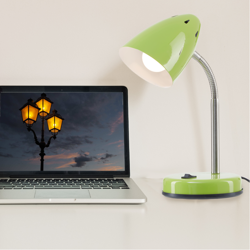 Flexi Green Gloss Desk Lamp
