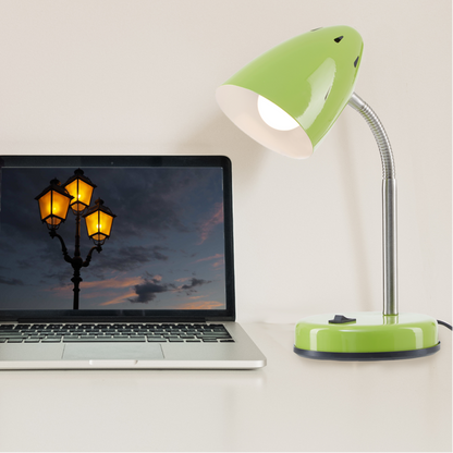 Flexi Green Gloss Desk Lamp