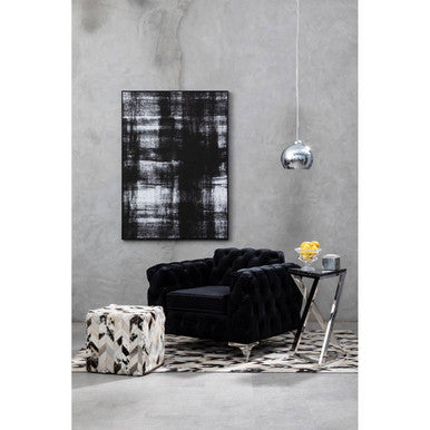 Osborn Chrome And White Inside Pendant Light