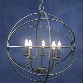 Orbital 5 Arm Small Pendant Light