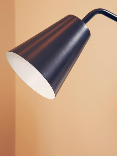 Black Metal Modern Desk Lamp | Shaina
