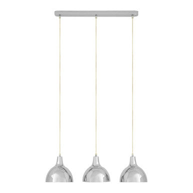 Jasper Chrome Horizontal Pendant Light