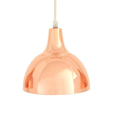 Jasper 3 Pendant Light with Copper Finish