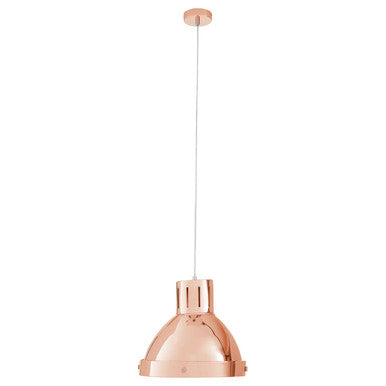 Jasper Metal and Copper Pendant Light