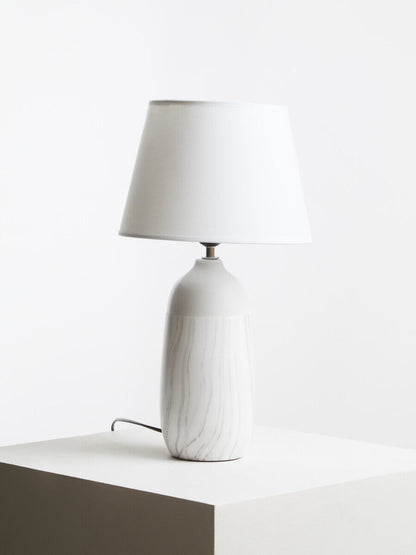 Welma White Ceramic Table Lamp