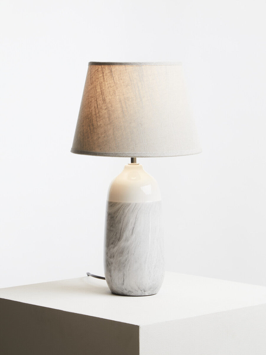 Welma Beige Ceramic Table Lamp