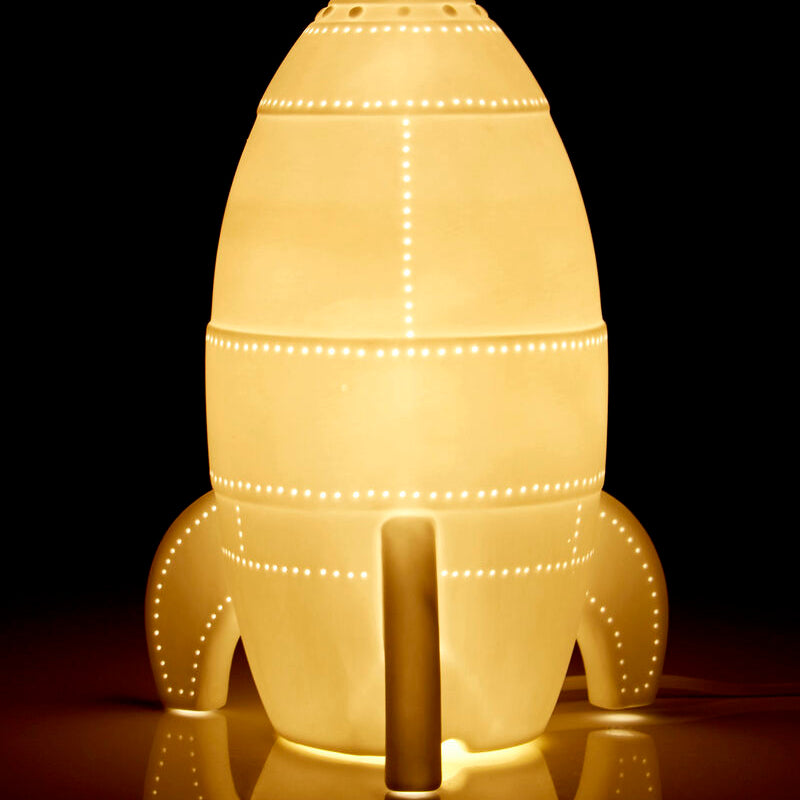 Ola Kids Rocket Ceramic Night Light