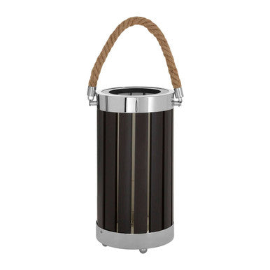 Brooke Black Wood And Metal Table Lamp