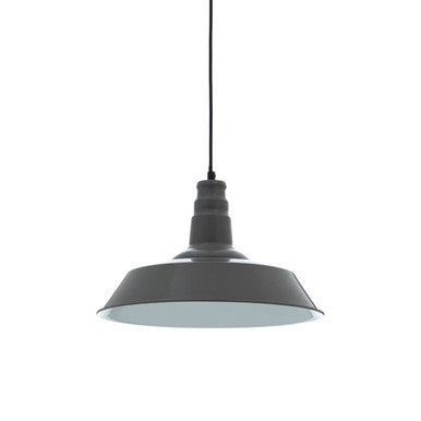 Brant Grey Metal Pendant Light