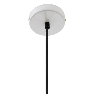 Brook White Metal Pendant Light