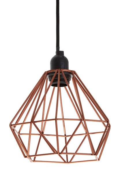 Bartol Copper Metal Wire Pendant Light