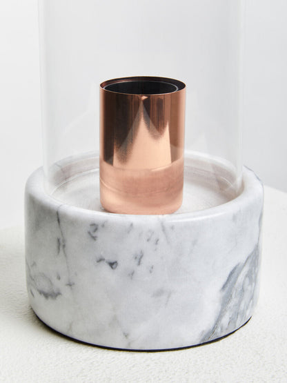 Lamonte Bell Lamp with Grey Marble Base