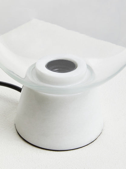 Lamonte Globe Lamp with White Marble Base