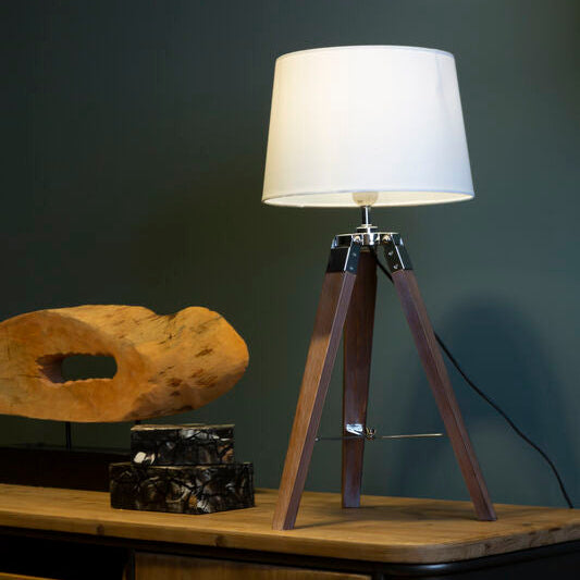 Bailey Brown Tripod Table Lamp