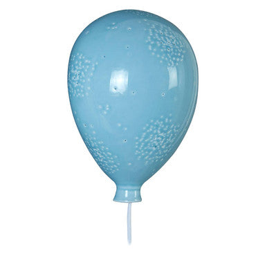Ola Kids Ceramic Blue Balloon Wall Night Light