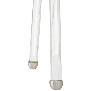 Halia Nickel Finish Tripod Table Lamp