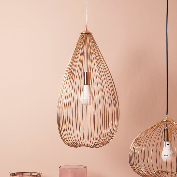 Gold Iron Pendant Light | Lavis