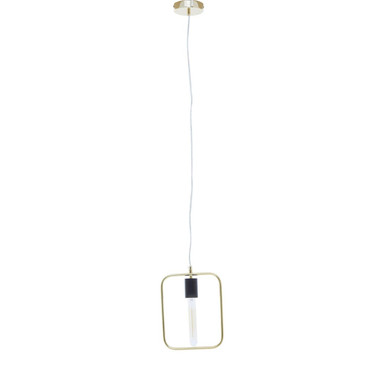 Lavis Black And Gold Finish Pendant Light