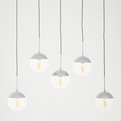 Revive Chrome 5 Pendant Light