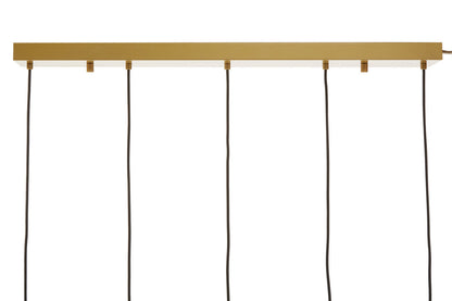 Revive Gold Finish Glass Shades Pendant Light