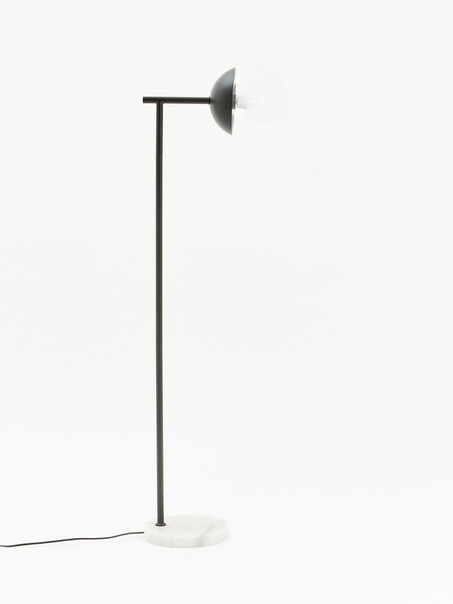 Revive Black Finish Floor Lamp