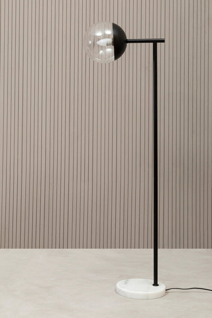 Revive Black Finish Floor Lamp