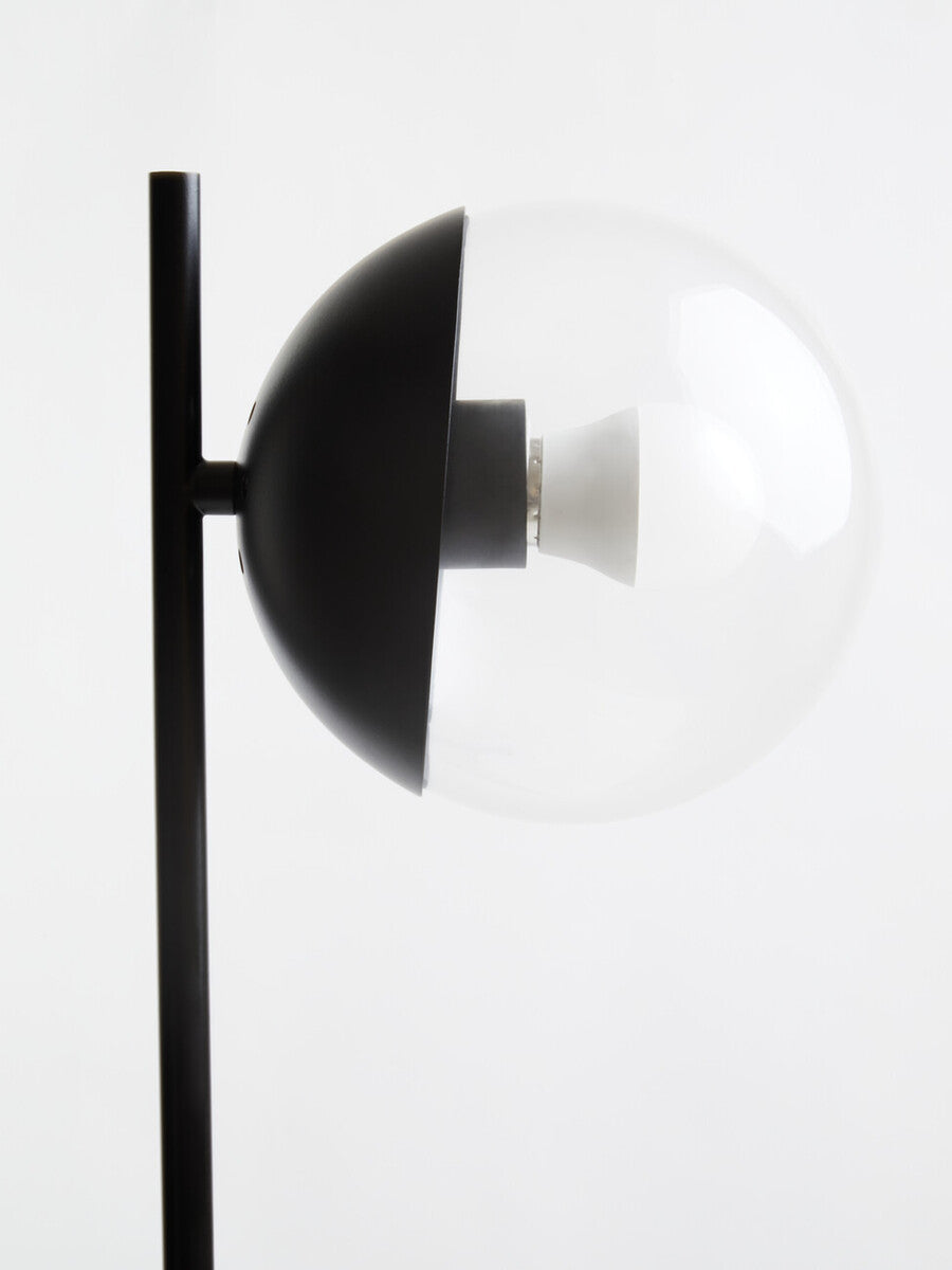 Revive Black Finish Metal Table Lamp