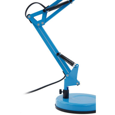 Jenna Blue Metal Desk Lamp