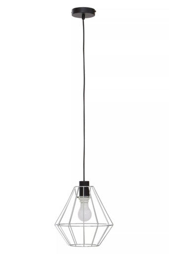 Wyra Chrome Cage Pendant Light