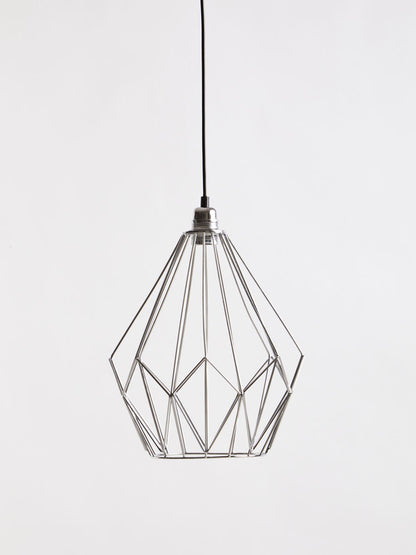 Wyra Chrome Gold Frame Pendant light