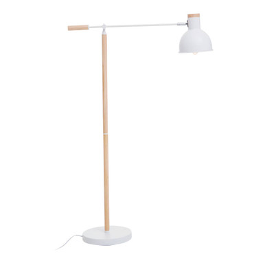 Stockholm Matte White Floor Lamp