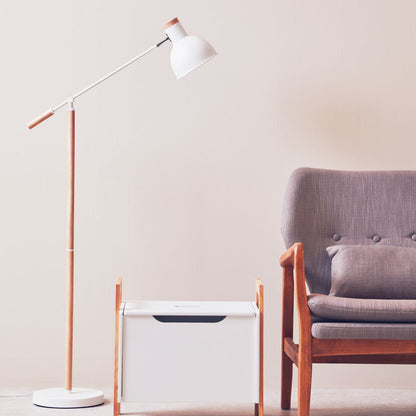 Stockholm Matte White Floor Lamp
