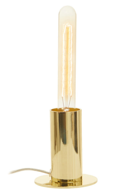 Stockholm Shiny Brass Finish Table Lamp