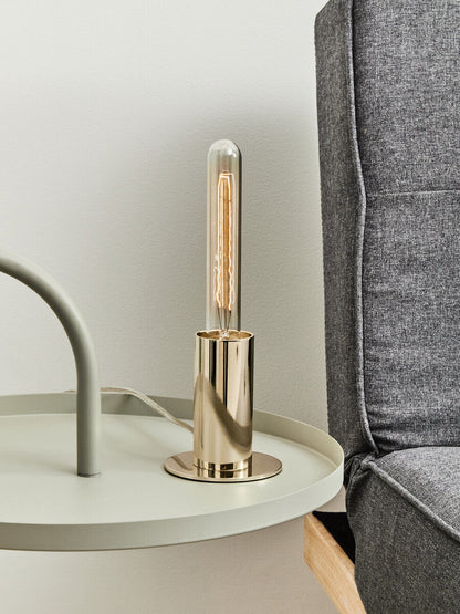 Stockholm Shiny Brass Finish Table Lamp