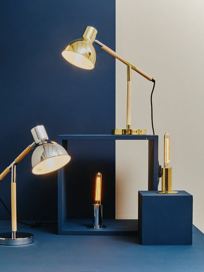 Chrome Finish Table Lamp | Stockholm