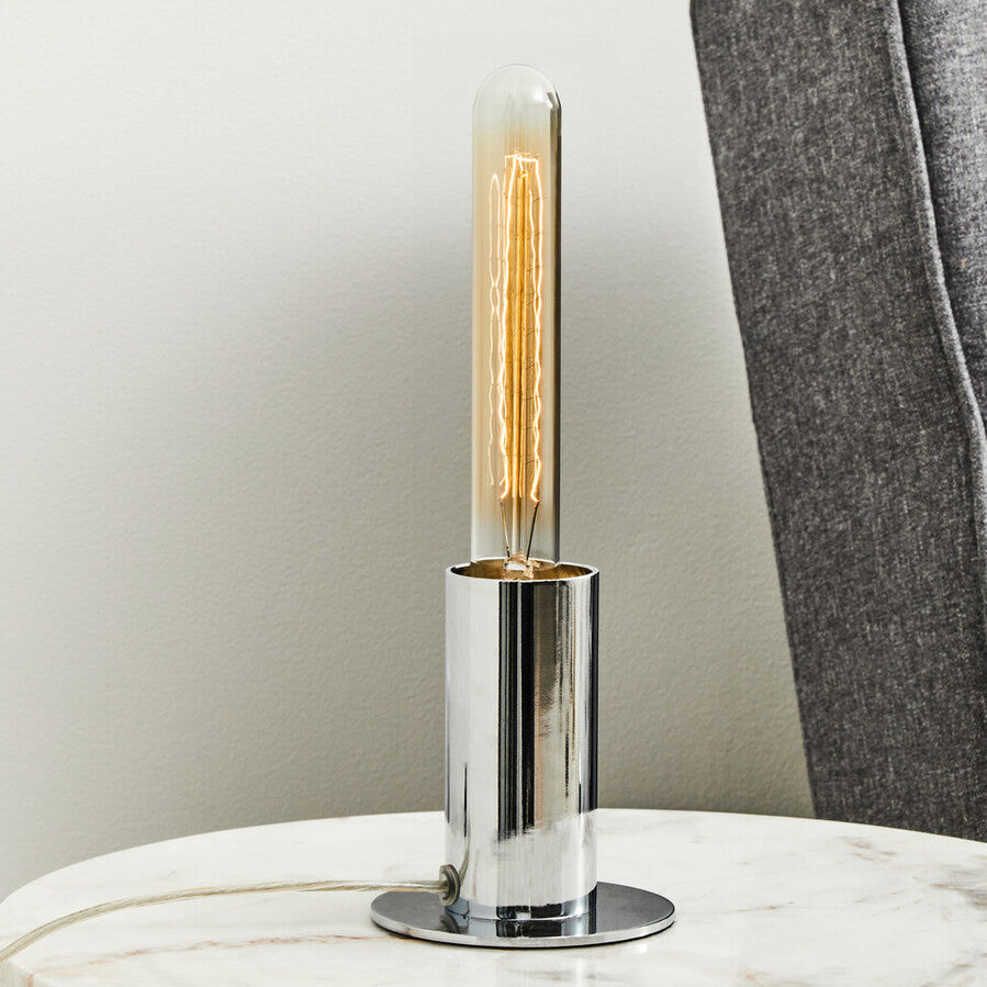 Chrome Finish Table Lamp | Stockholm