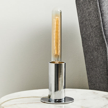 Chrome Finish Table Lamp | Stockholm
