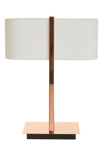 Lilian Copper Finish Table Lamp