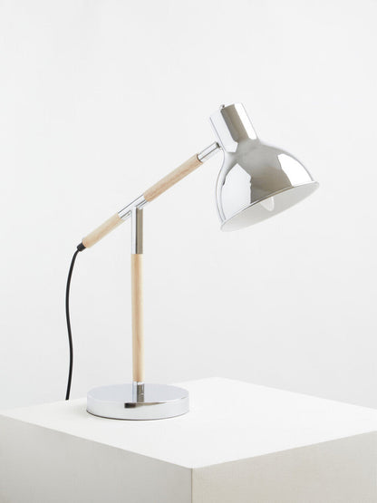 Stockholm Adjustable Desk Lamp in  Chrome Finish