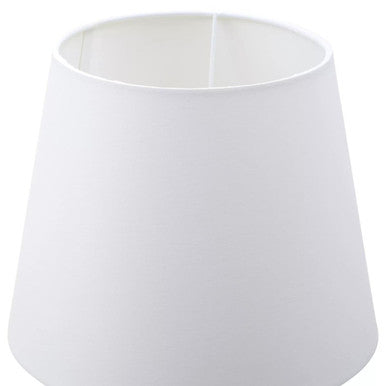 Heidy Green Glass Table Lamp With White Shade