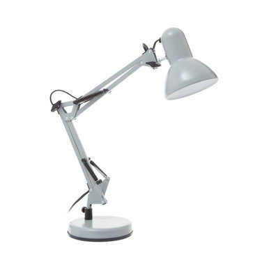 Payton Studio Matte Grey Metal Lamp