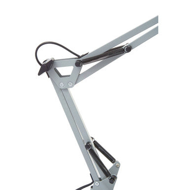 Payton Studio Matte Grey Metal Lamp